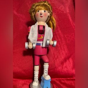 Vintage Horizons East Nutcracker Work Out Girl